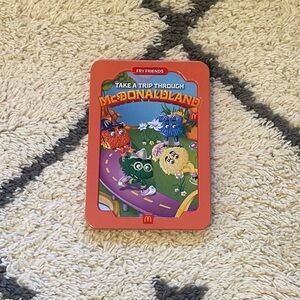 McDonald's Fry Friends McDonaldland Tin - Peach